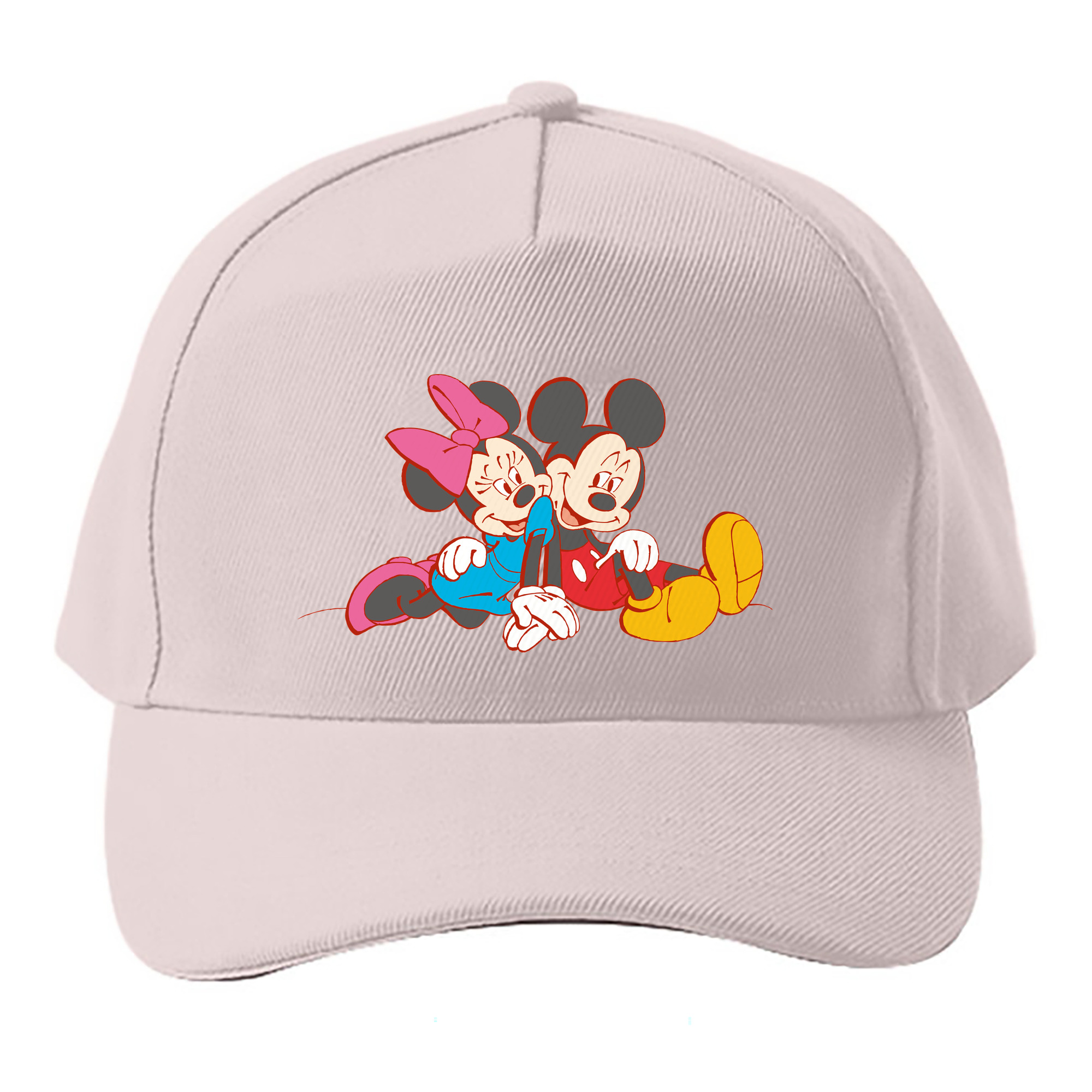 （画像用） ミッキーマウス Mickey Mouse ベースボールキャップ 綿100％ 男女兼用 帽子 スポーツ